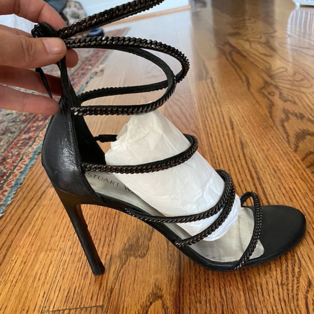 Stuart Weitzman Chain Sandals